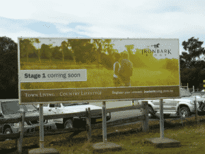 Ironbark Ridge - Billboards & Billboard Printing Newcastle - Big Colour