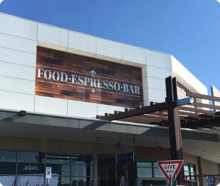 Food Espresso Bar - Big Colour - Signage & Vehicle Graphic Design Newcastle