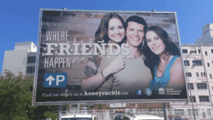 Honeysuckle Where Friends Happen - Big Colour - Signage & Vehicle Graphic Design Newcastle