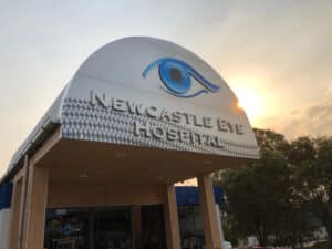 Newcastle Eye Hospital - Shop Front Signs Newcastle - Big Colour
