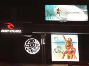 Rip Curl Signs - Big Colour - Signage & Vehicle Graphic Design Newcastle