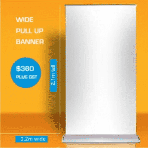Pull Up Banners Newcastle - Big Colour