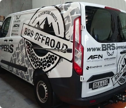 BRS Offroad Car Wrapping Services Newcastle - Big Colour
