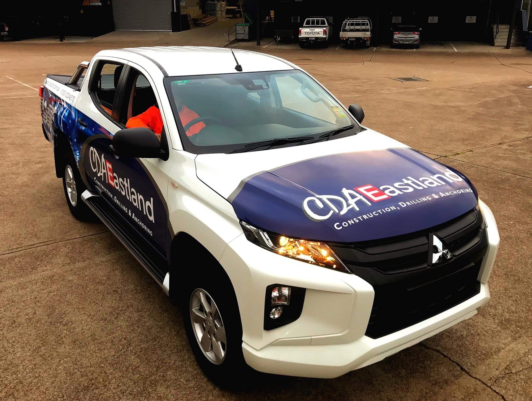 CDA Car Wrapping Services Newcastle - Big Colour