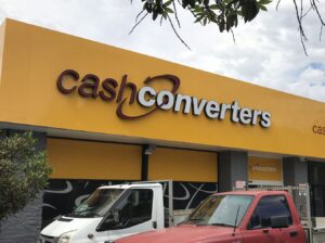 Cash Converters - Shop Front Signs Newcastle - Big Colour