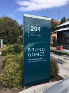 Dr Bruno Gomes - General Signs & Banners Printing Newcastle - Big Colour