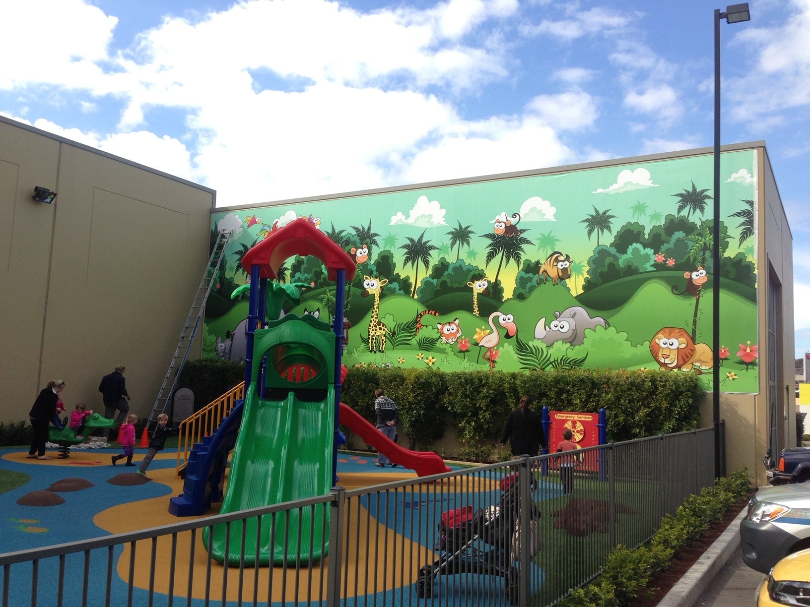 Playground Banner - Big Colour - Signage & Vehicle Graphic Design Newcastle
