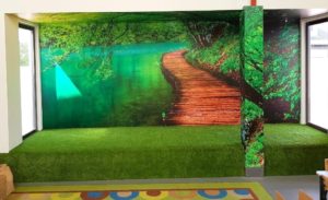 The Big Tree House Nursery wall graphics