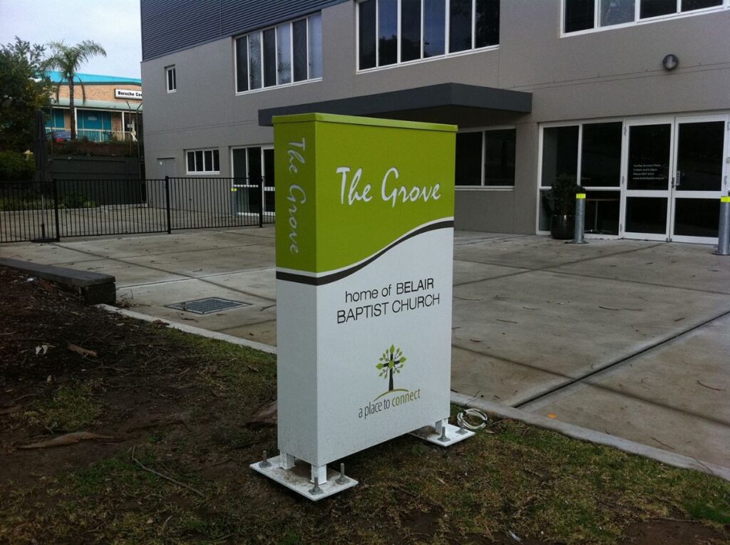 The Grove - General Signs & Banners Printing Newcastle - Big Colour
