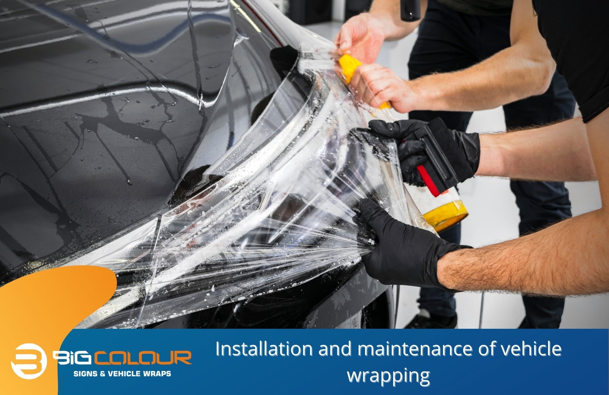 Installation and maintenance of vehicle wrapping