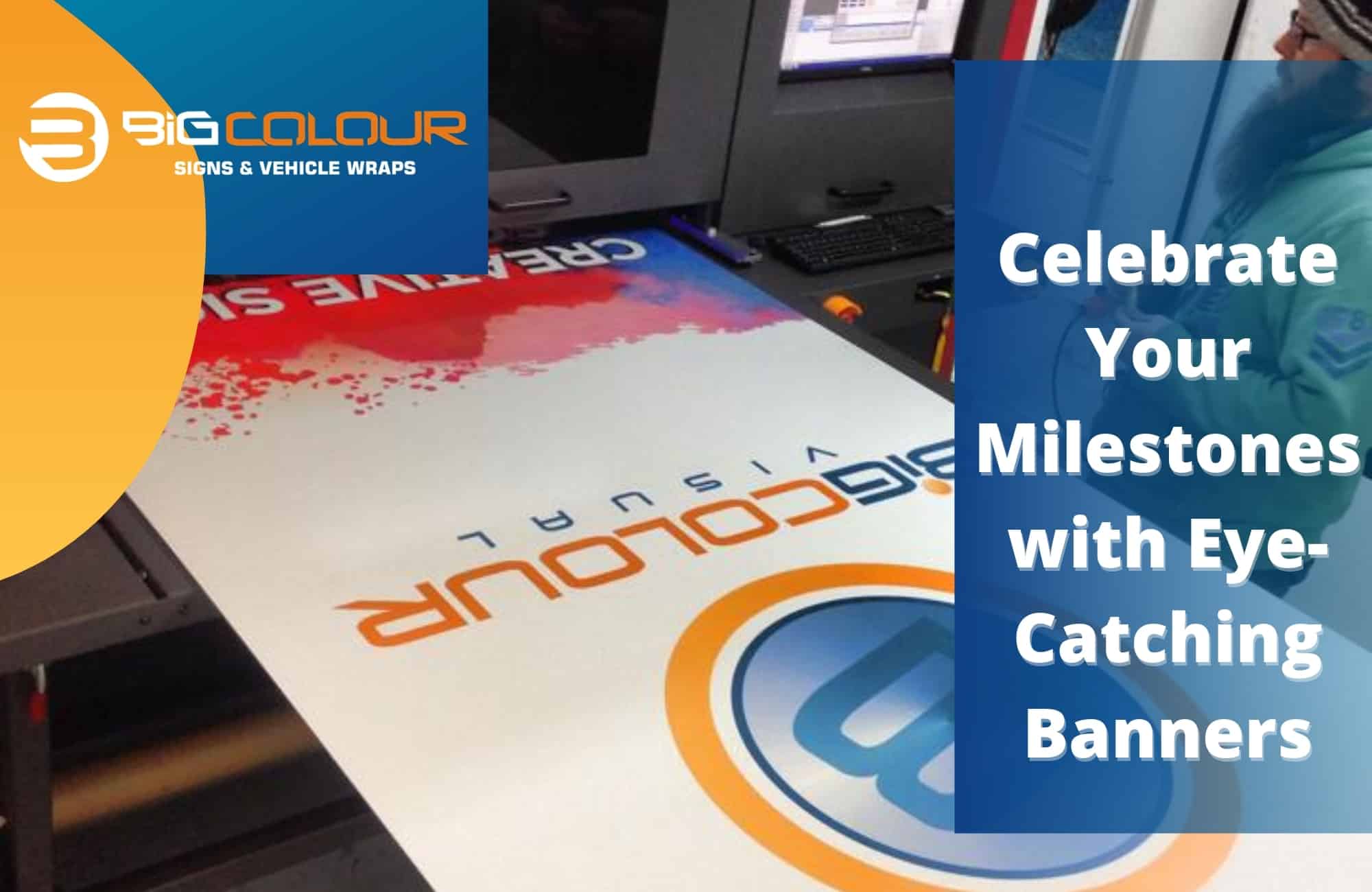 Celebrate Your Milestones with Eye-Catching Banners