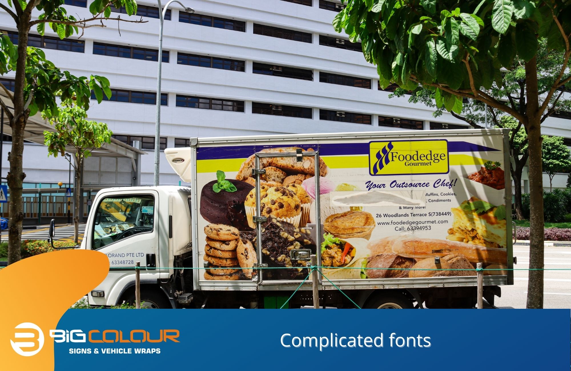 Complicated fonts