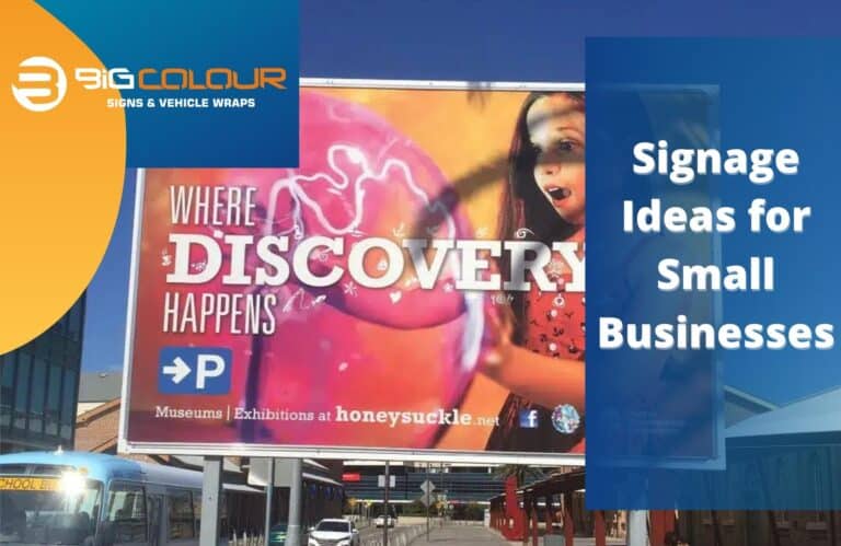 Signage Ideas for Small Businesses
