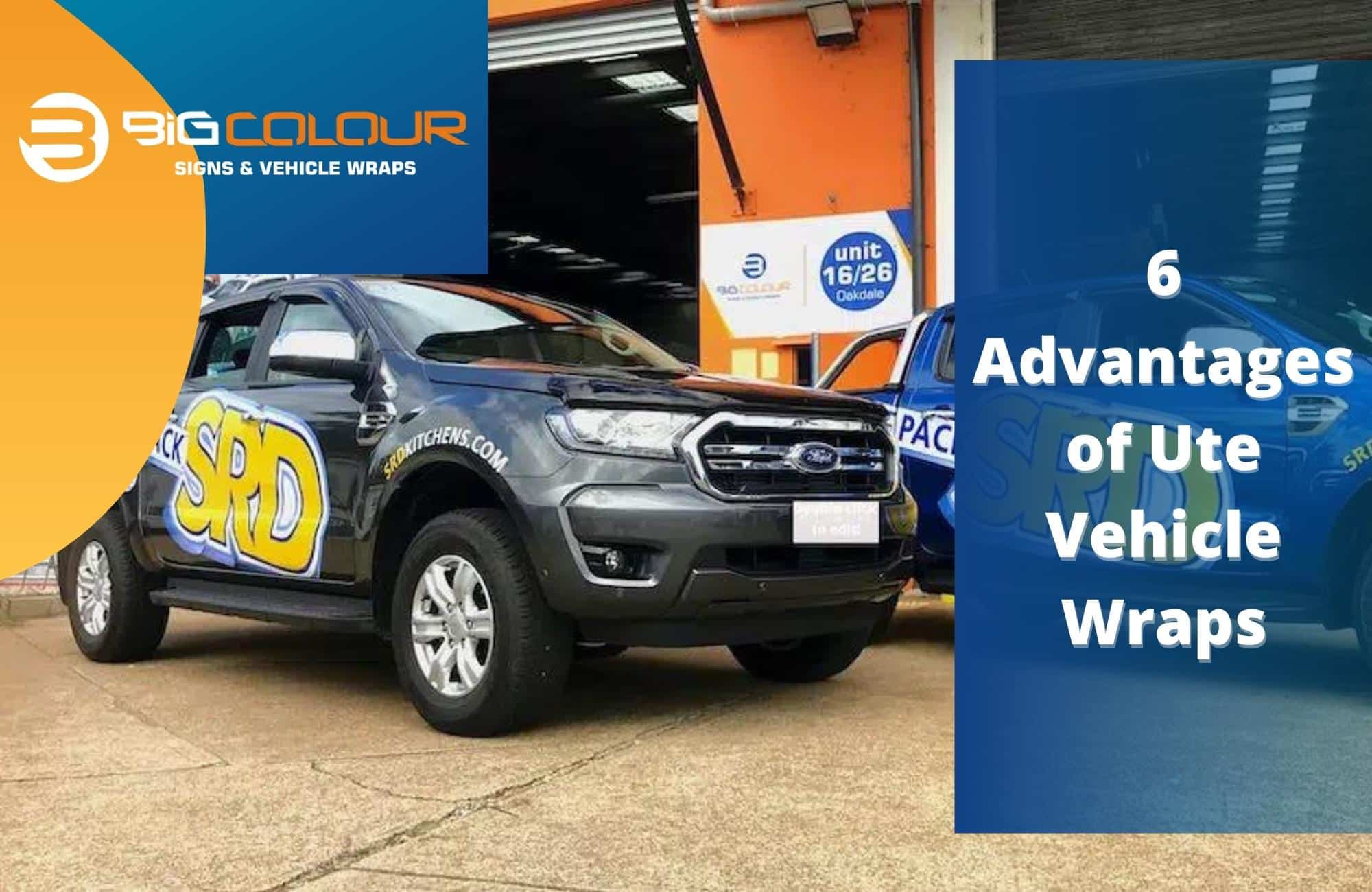 6 Advantages of Ute Vehicle Wraps