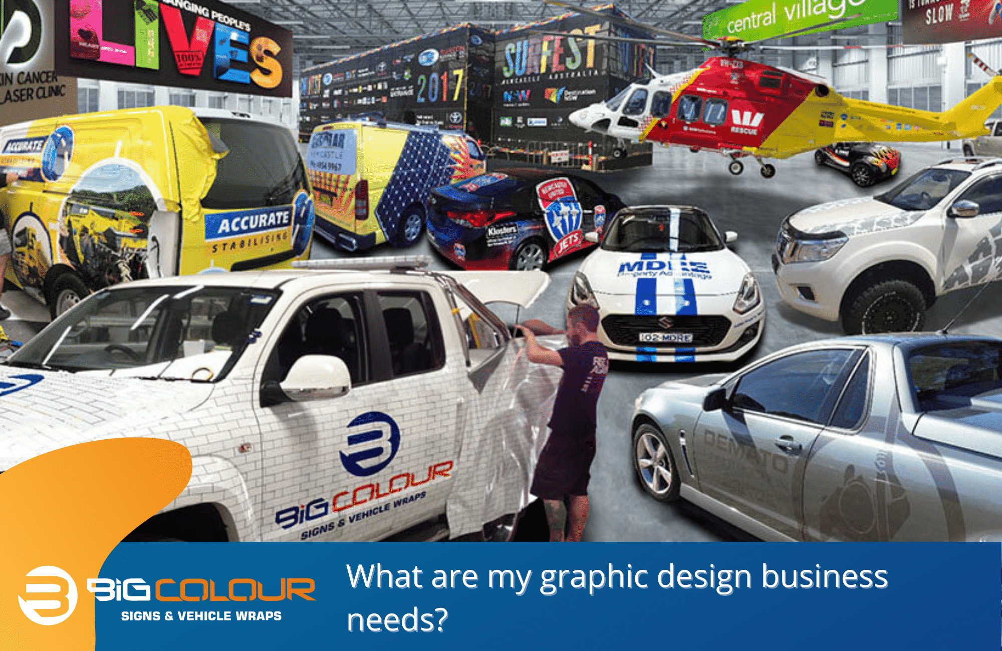 What are my graphic design business needs?