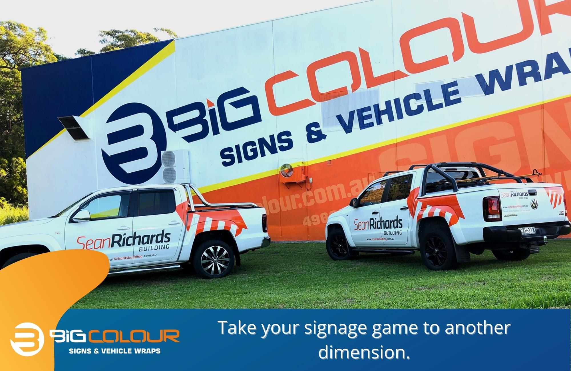 Take your signage game to another dimension.