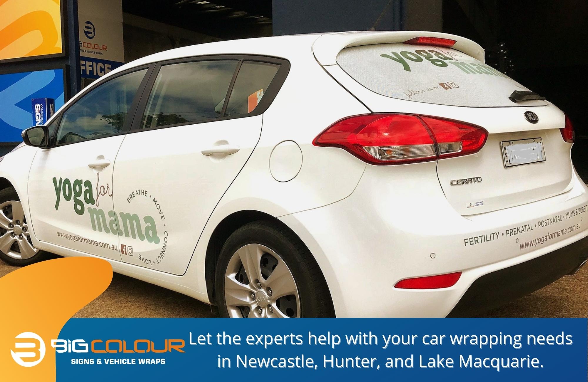 Let the experts help with your car wrapping needs in Newcastle, Hunter, and Lake Macquarie