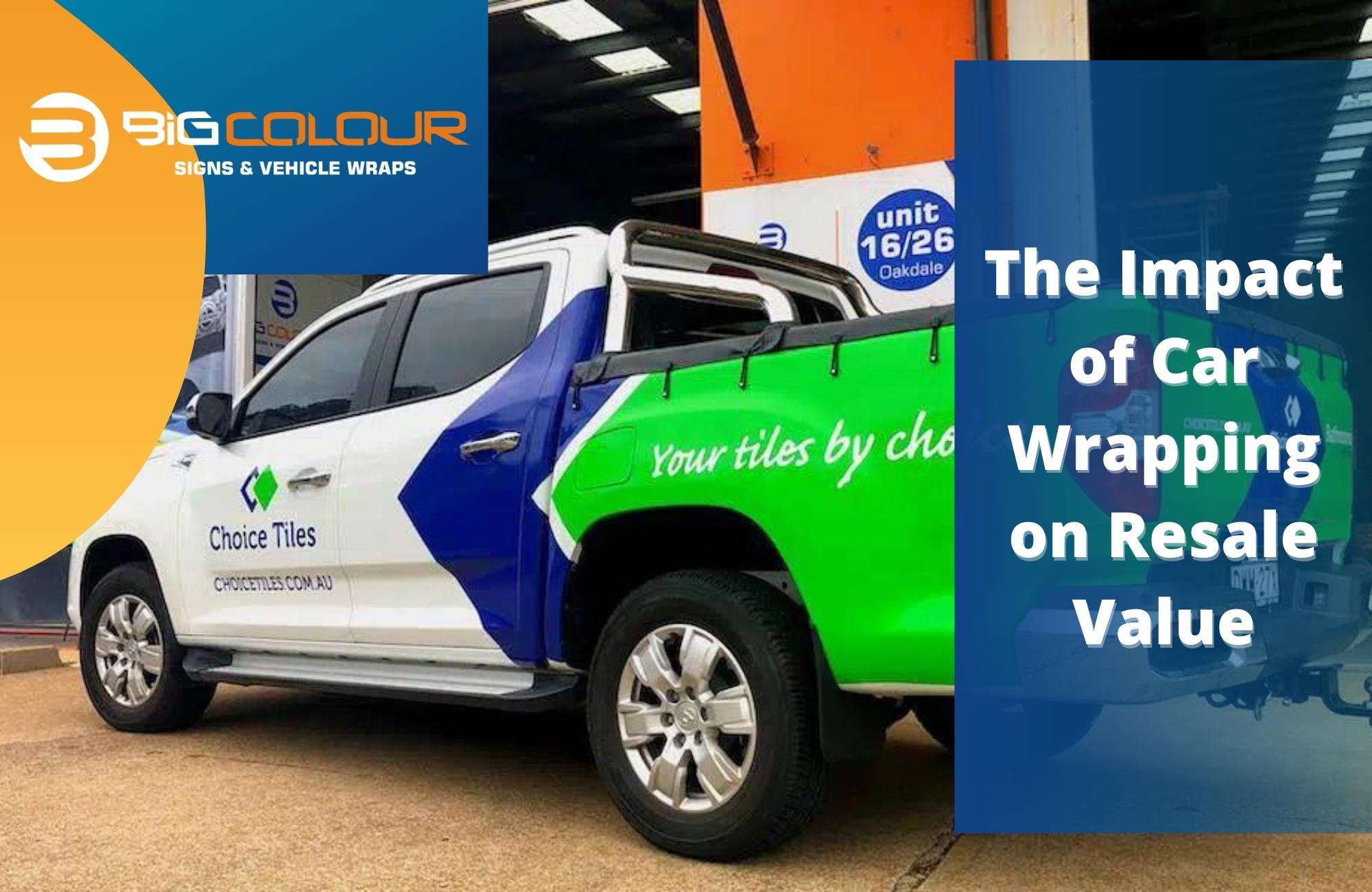 The Impact of Car Wrapping on Resale Value