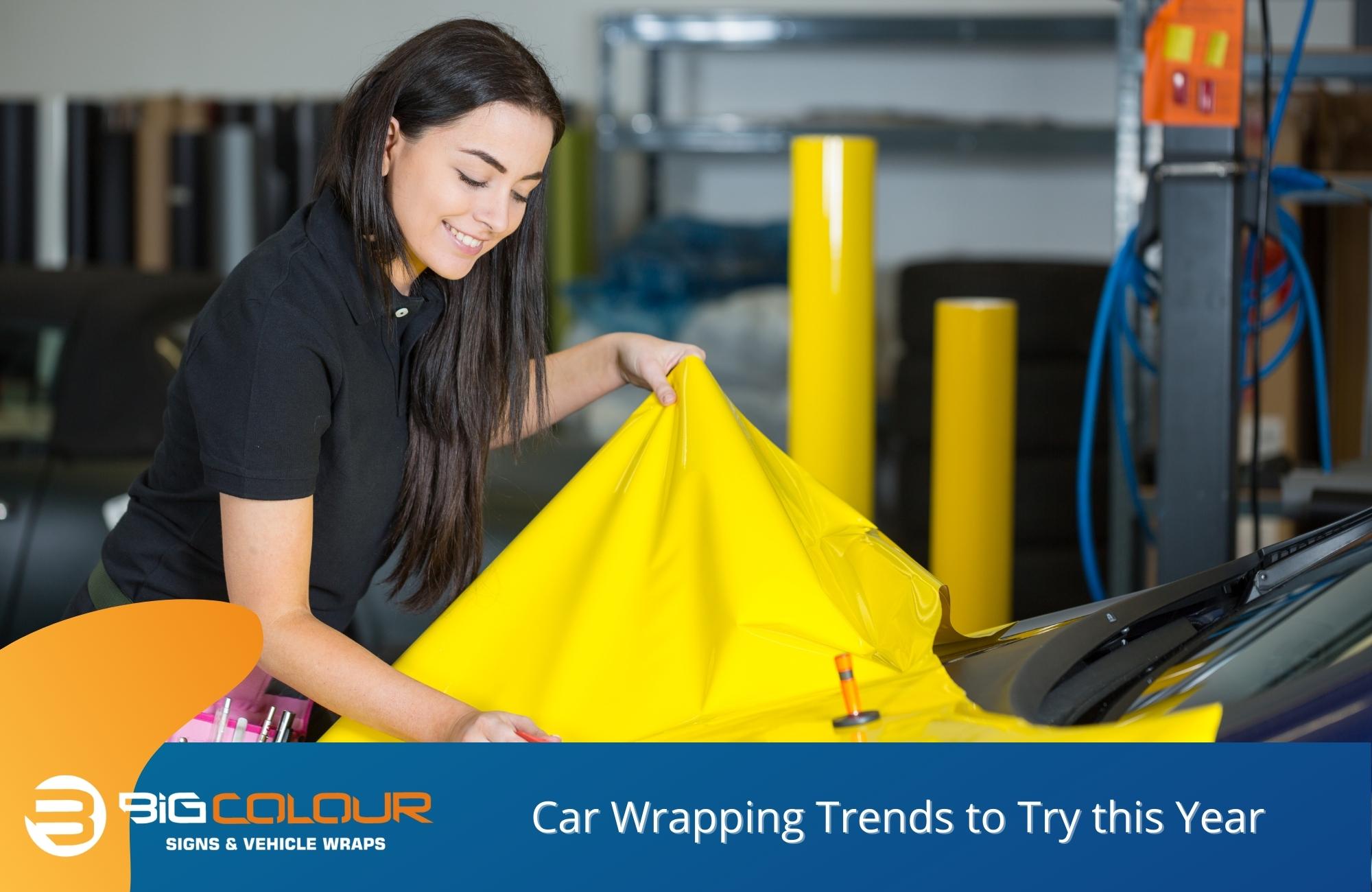 Car Wrapping Trends to Try this Year
