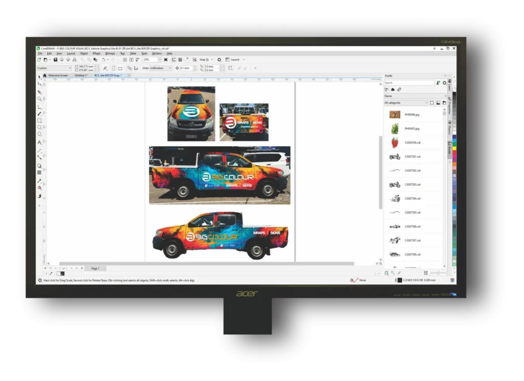 Graphic Design,Big Colour